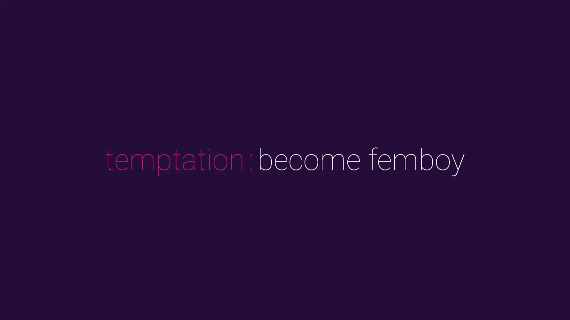 Femboy Temptation banner